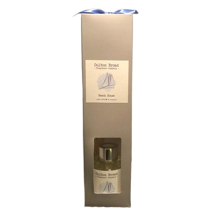 Beach House Reed Diffuser - Oulton Broad Fragrance Company from thetraditionalgiftshop.live