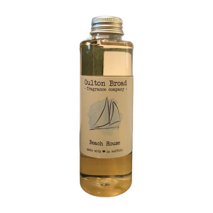Beach House Reed Diffuser Refill Oil - Oulton Broad Fragrance Company from thetraditionalgiftshop.live
