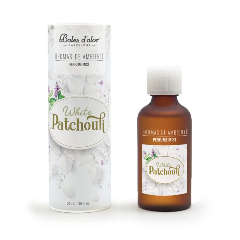 Boles d'olor White Patchouli Brumas de Ambiente Essence (50ml) - Boles d'olor Fragrance Mist Oils & Mist Diffusers from thetraditionalgiftshop.live