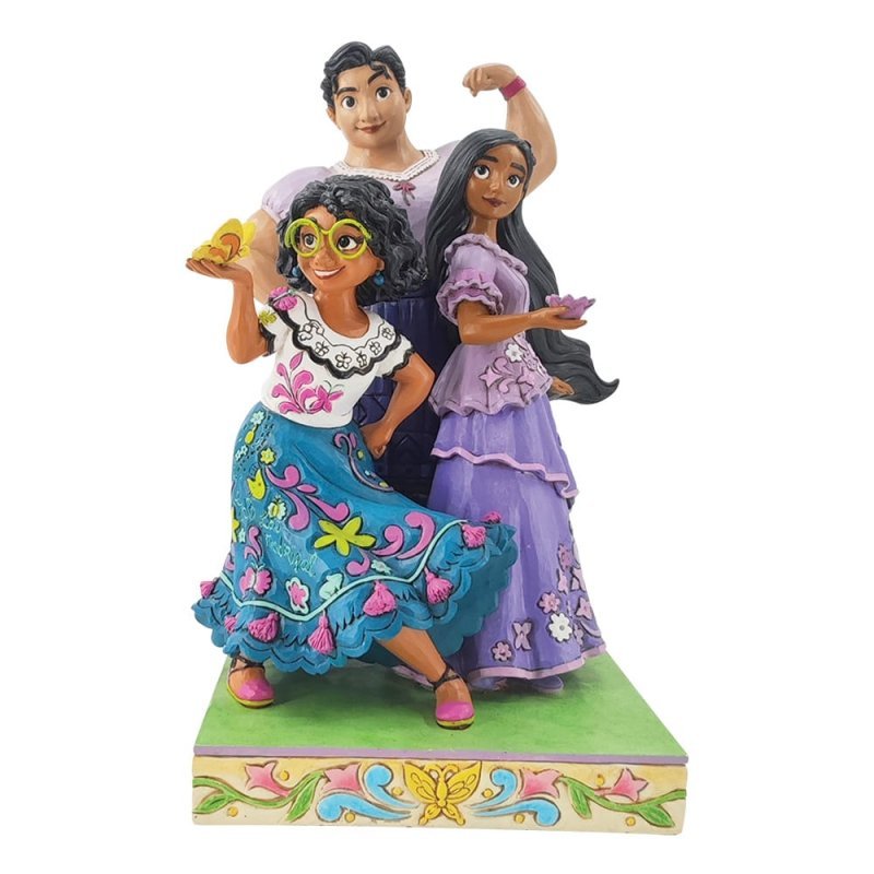 Encanto (Mirabel, Louisa and Isabella) Figurine - Disney Traditions from thetraditionalgiftshop.live