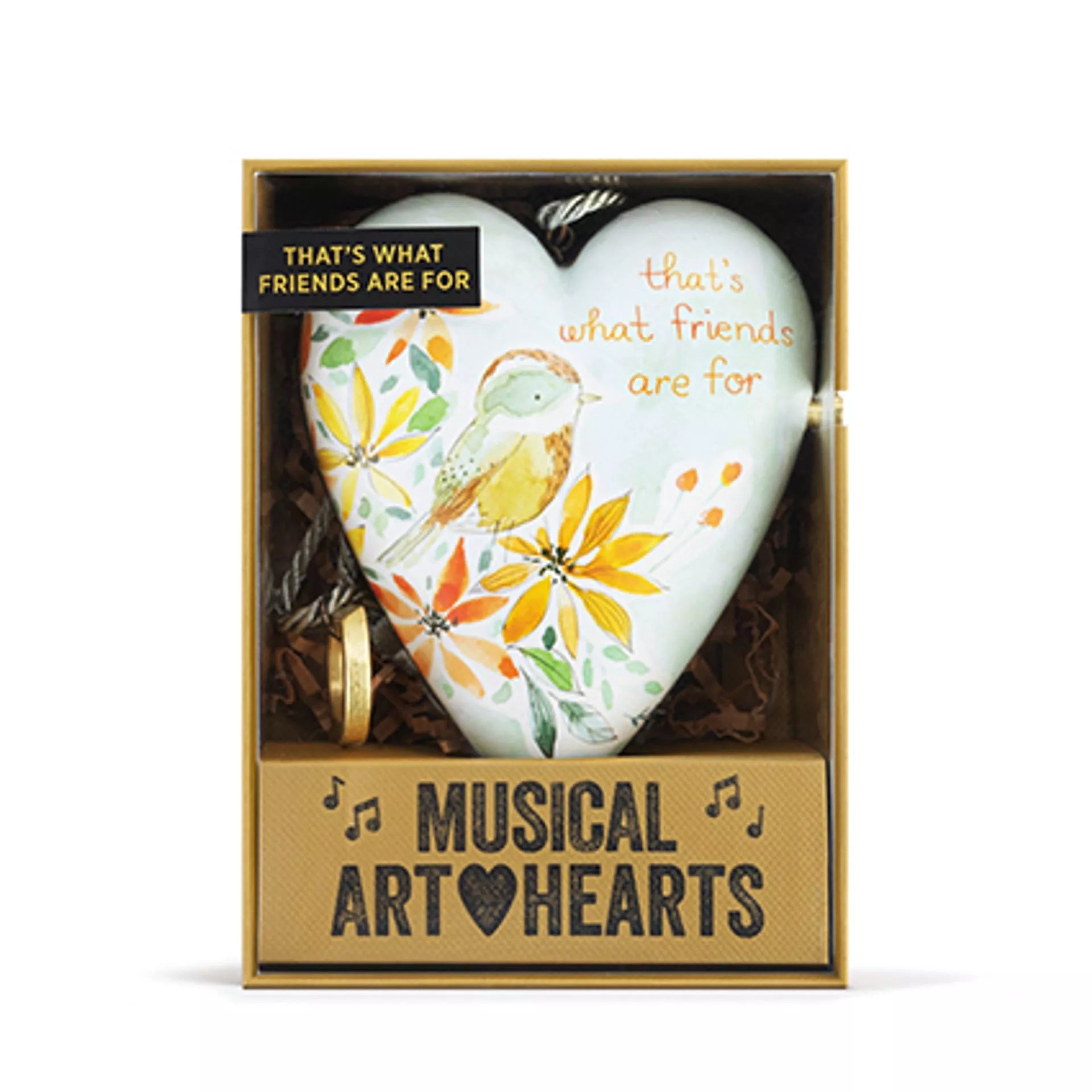 Friends Musical Art Heart - Art Hearts by Demdaco from thetraditionalgiftshop.live