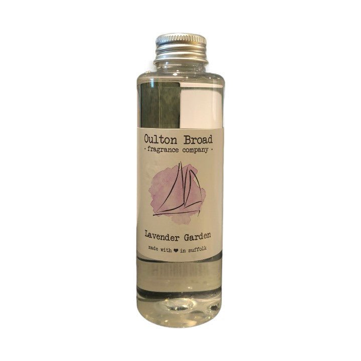 Lavender Garden Reed Diffuser Refill Oil - Oulton Broad Fragrance Company from thetraditionalgiftshop.live