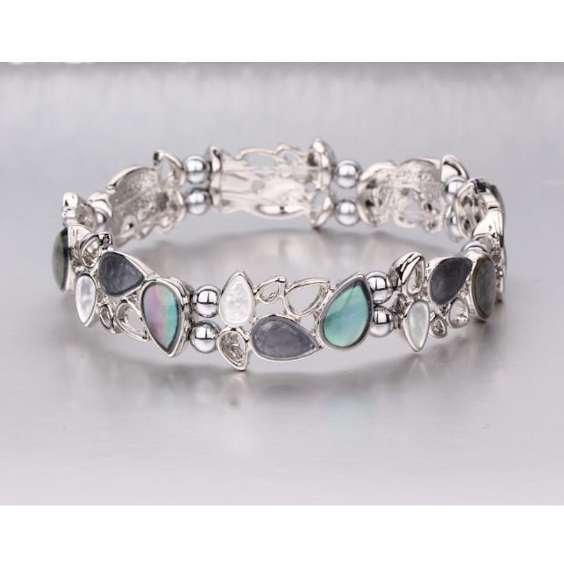 Magnetic Hematite Bracelet (MH3510) - Pure by Coppercraft from thetraditionalgiftshop.live