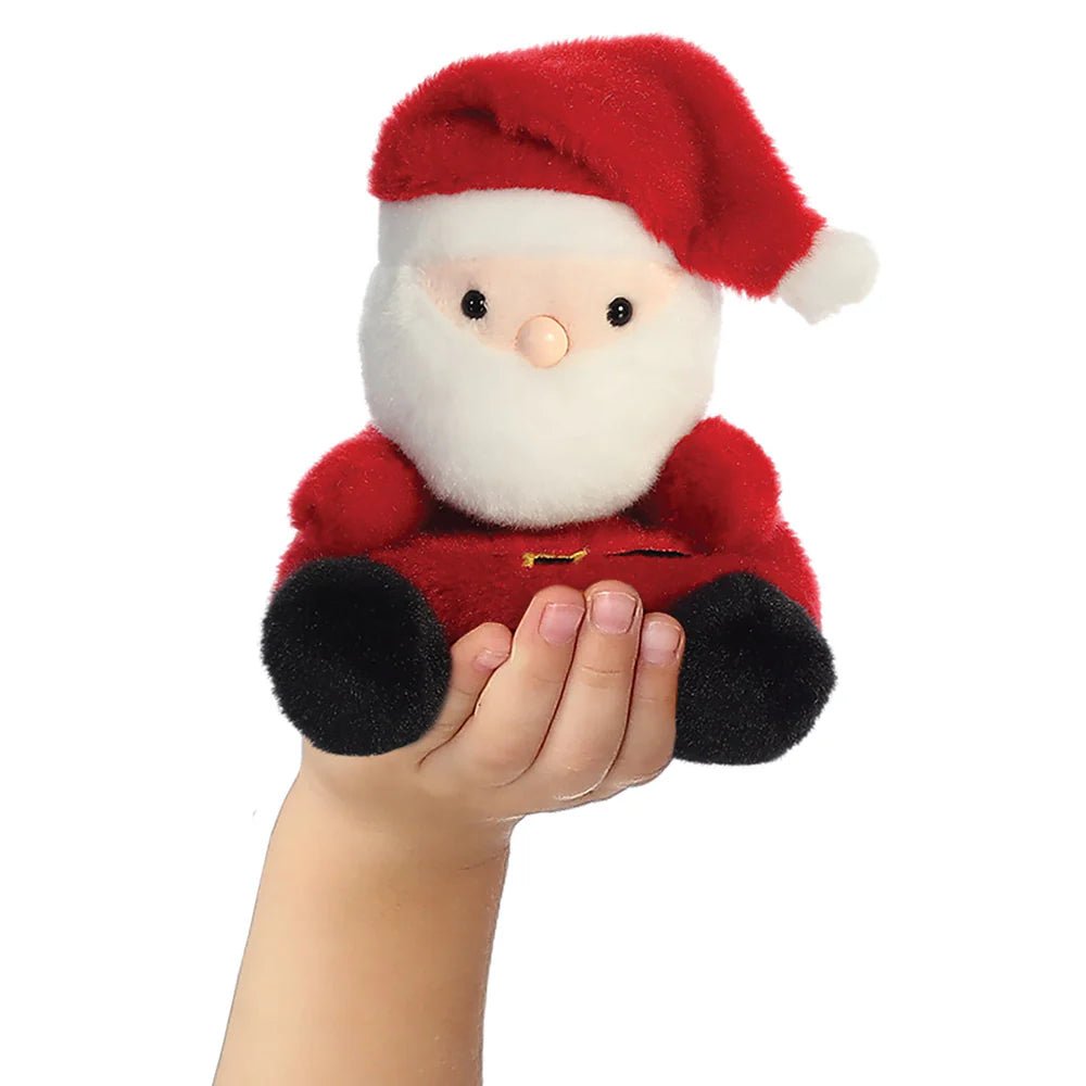 Palm Pals Santa Claus Plush Toy - Palm Pals from thetraditionalgiftshop.live