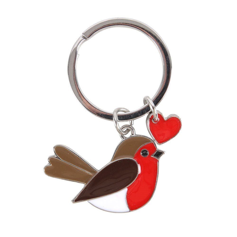 Robin Keyring (Robins Appear When Loved Ones Are Near) - Jones Home & Gift from thetraditionalgiftshop.live