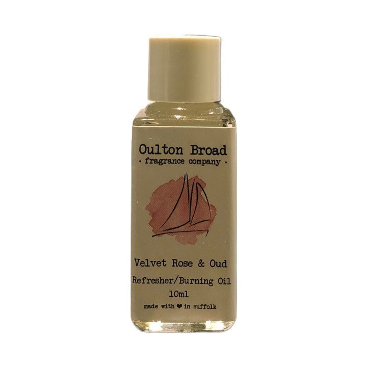 Velvet Rose & Oud Fragrance Oil (10ml) - Oulton Broad Fragrance Company from thetraditionalgiftshop.live