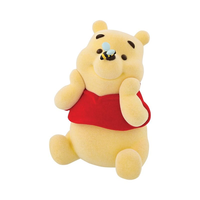 Winnie the Pooh Flocked Figurine - Grand Jester Studios from thetraditionalgiftshop.live