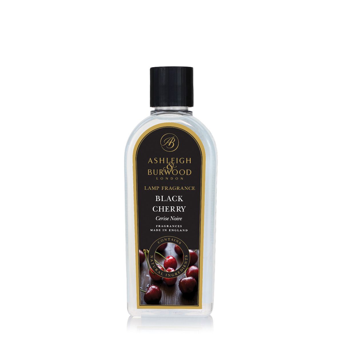 Ashleigh & Burwood Black Cherry Fragrance Lamp Oil (500ml) - Ashleigh & Burwood Fragrance Lamps from thetraditionalgiftshop.live