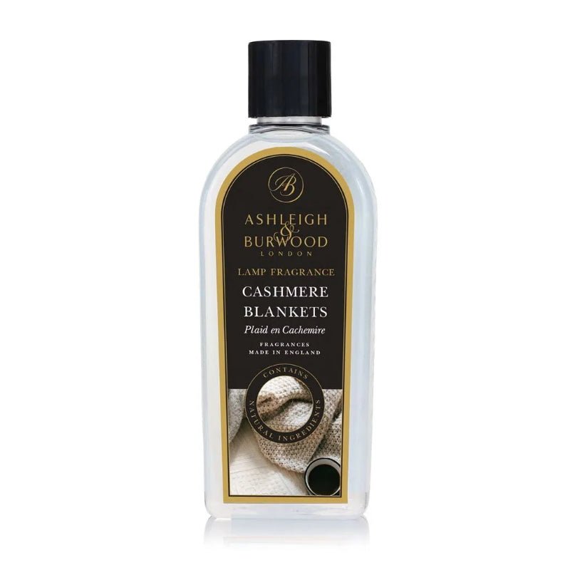 Ashleigh & Burwood Cashmere Blankets Fragrance Lamp Oil (500ml) - Ashleigh & Burwood Fragrance Lamps from thetraditionalgiftshop.live