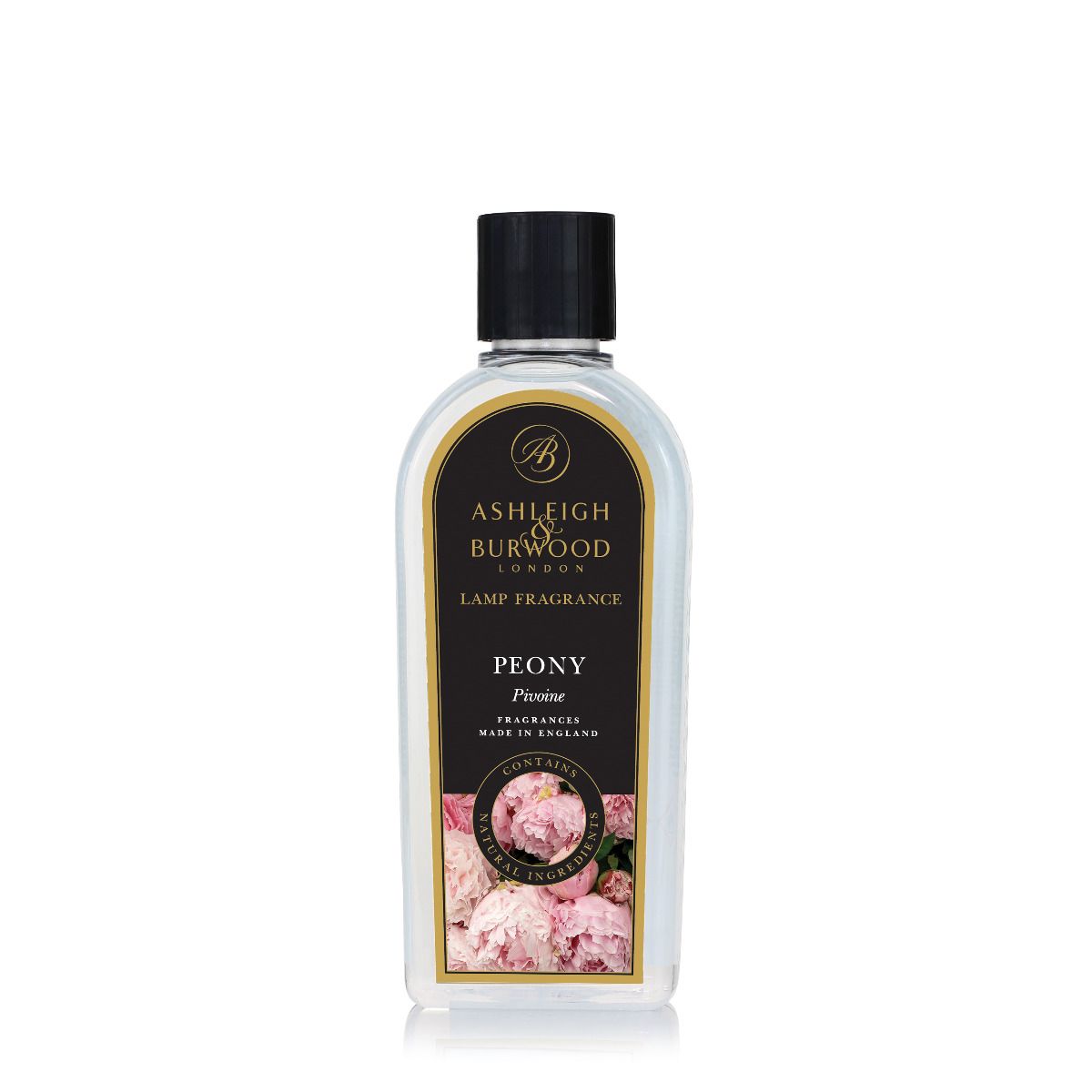 Ashleigh & Burwood Peony Fragrance Lamp Oil (500ml) - Ashleigh & Burwood Fragrance Lamps from thetraditionalgiftshop.live