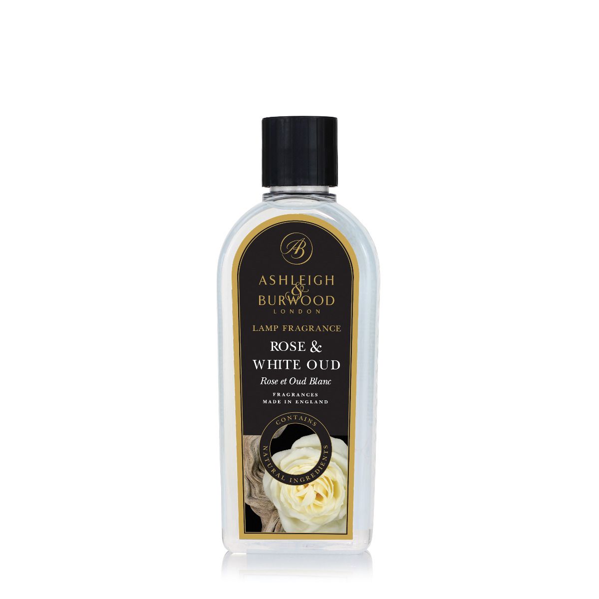 Ashleigh & Burwood Rose & White Oud Fragrance Lamp Oil (500ml) - Ashleigh & Burwood Fragrance Lamps from thetraditionalgiftshop.live