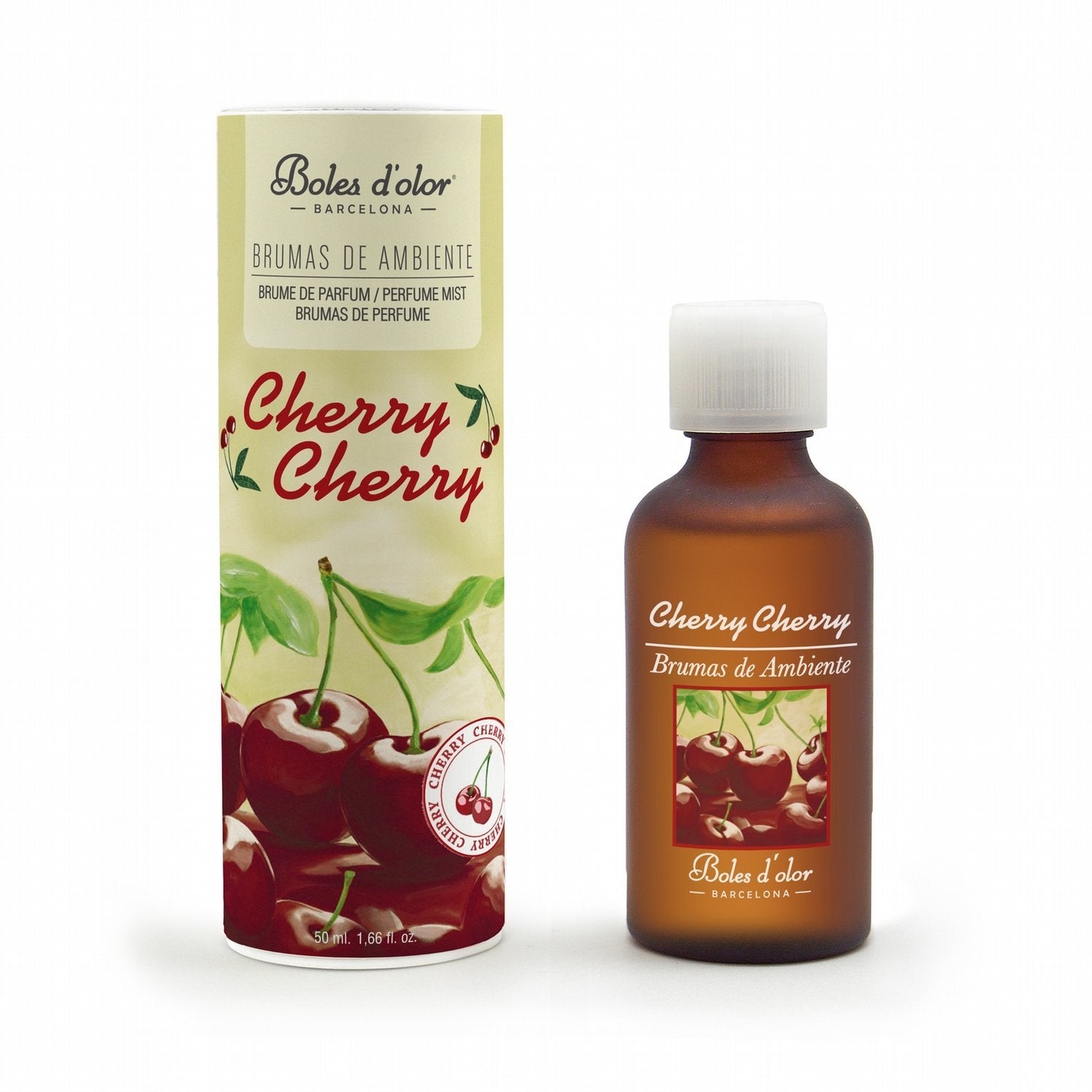 Boles d'olor Cherry Brumas de Ambiente Essence (50ml) - Boles d'olor Fragrance Mist Oils & Mist Diffusers from thetraditionalgiftshop.live