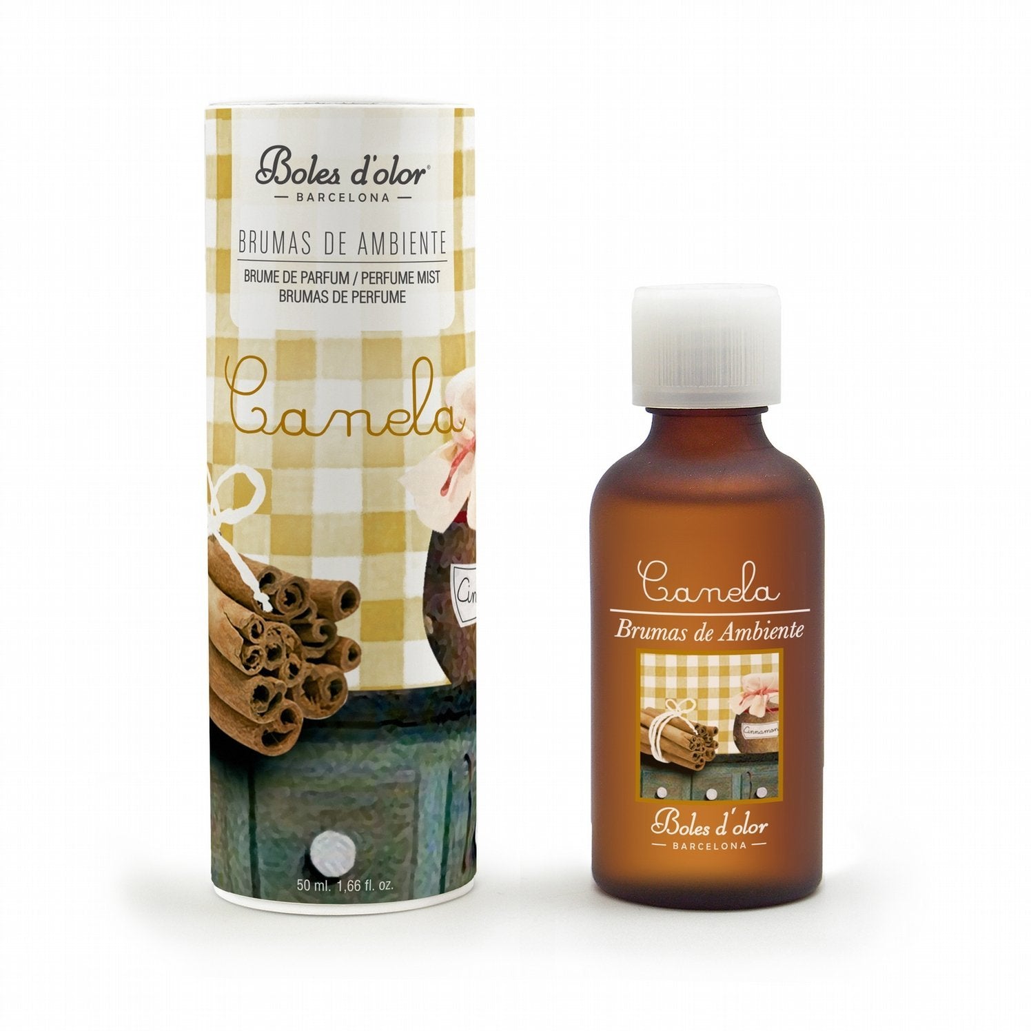 Boles d'olor Cinnamon (Canela) Brumas de Ambiente Essence (50ml) - Boles d'olor Fragrance Mist Oils & Mist Diffusers from thetraditionalgiftshop.live