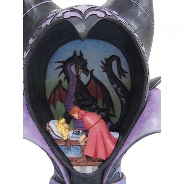 True Love's Kiss (Maleficent Headdress Diorama) - Disney Traditions from thetraditionalgiftshop.live