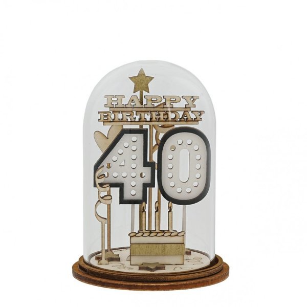 40th Birthday Kloche - Kloche from thetraditionalgiftshop.live