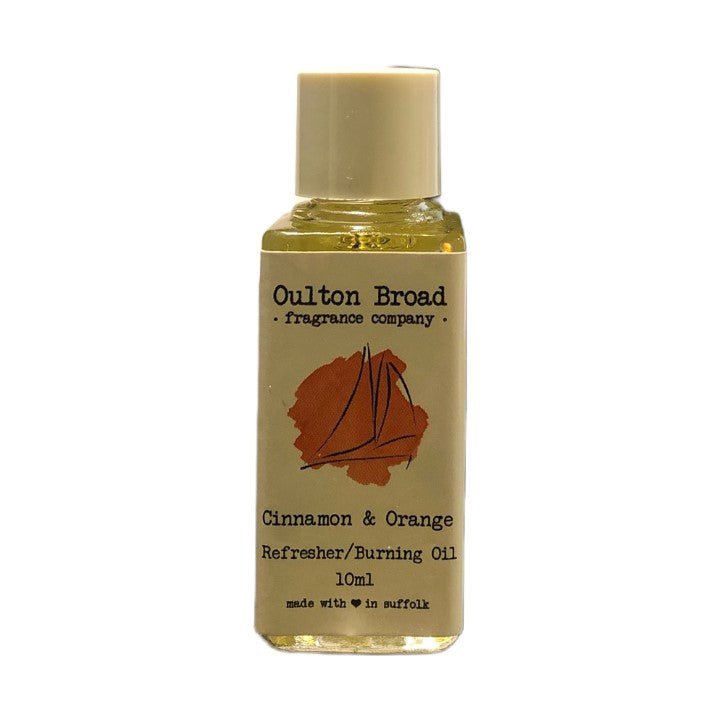 Cinnamon & Orange Fragrance Oil (10ml) - Oulton Broad Fragrance Company from thetraditionalgiftshop.live