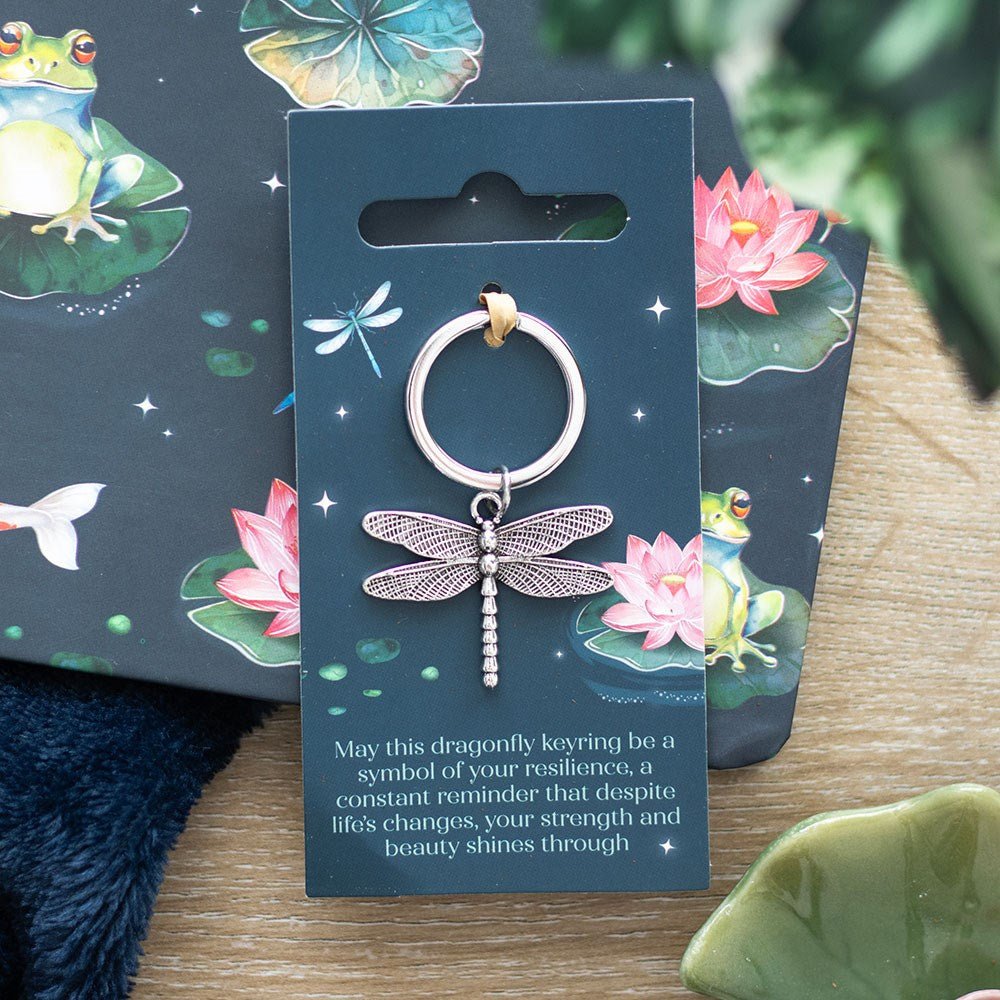 Dragonfly Keyring - Jones Home & Gift from thetraditionalgiftshop.live