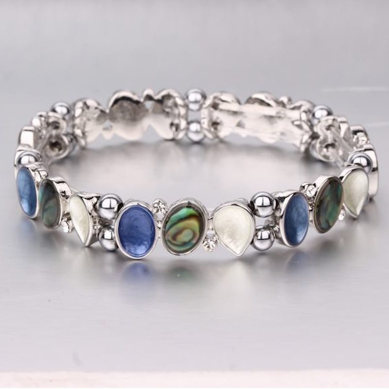Magnetic Hematite Bracelet (MH3503) - Pure by Coppercraft from thetraditionalgiftshop.live