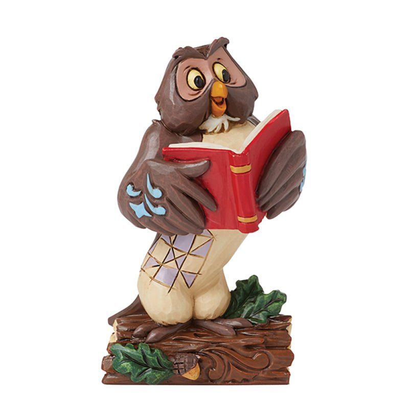 Owl (Winnie the Pooh) Mini Figurine - Disney Traditions from thetraditionalgiftshop.live