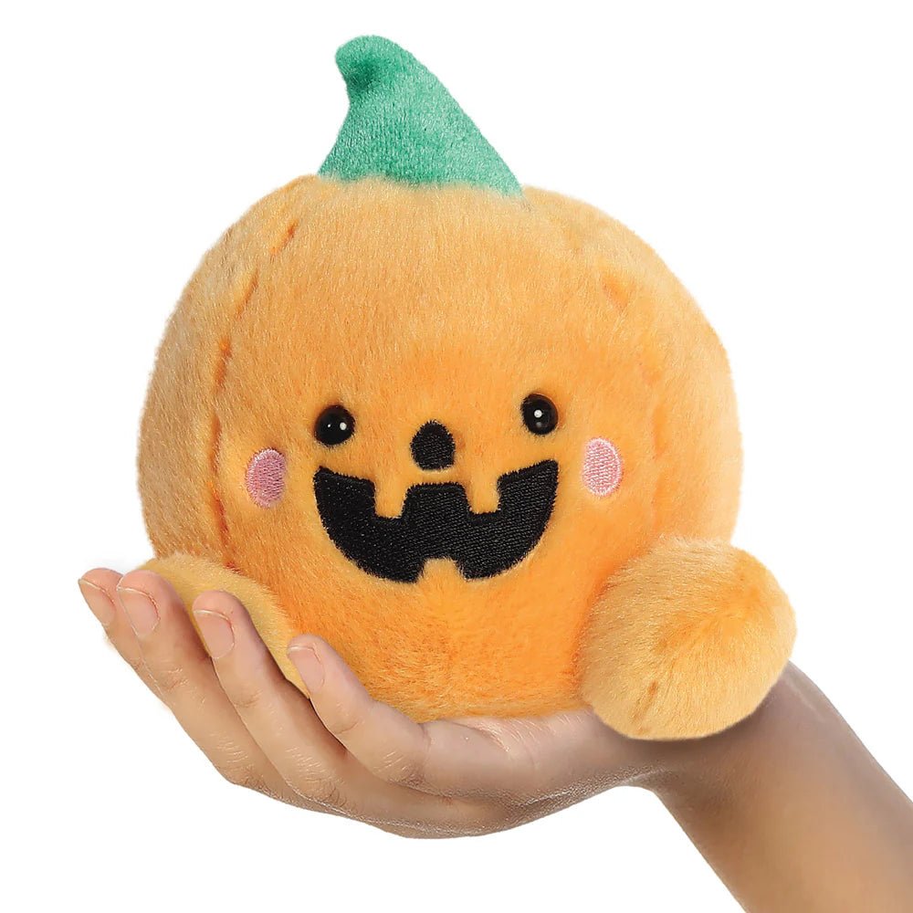 Palm Pals Carver Jack O'Lantern Pumpkin Plush Toy - Palm Pals from thetraditionalgiftshop.live