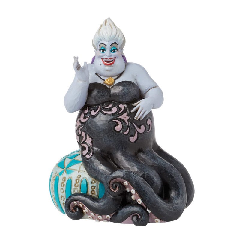 Queen of the Deep (Ursula on Sea Urchin) Figurine - Disney Traditions from thetraditionalgiftshop.live