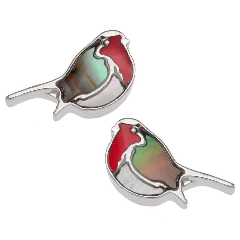 Robin Paua Shell Stud Earrings - Tide Jewellery from thetraditionalgiftshop.live