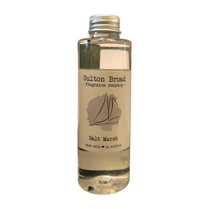 Salt Marsh Reed Diffuser Refill Oil - Oulton Broad Fragrance Company from thetraditionalgiftshop.live