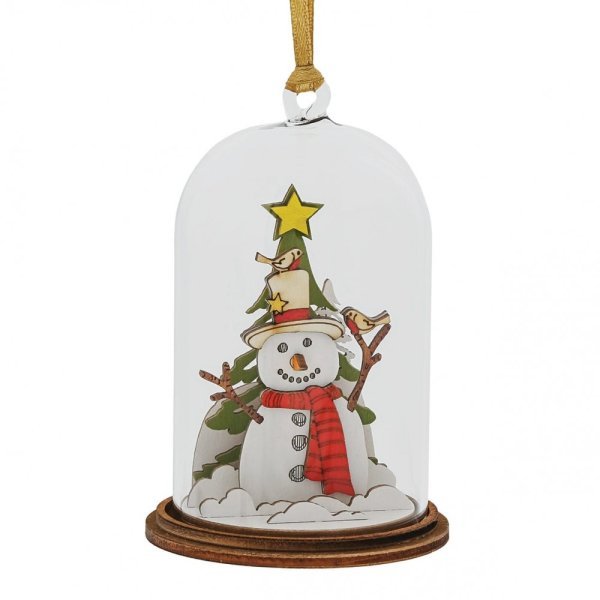 Snowman Hanging Kloche - Kloche from thetraditionalgiftshop.live