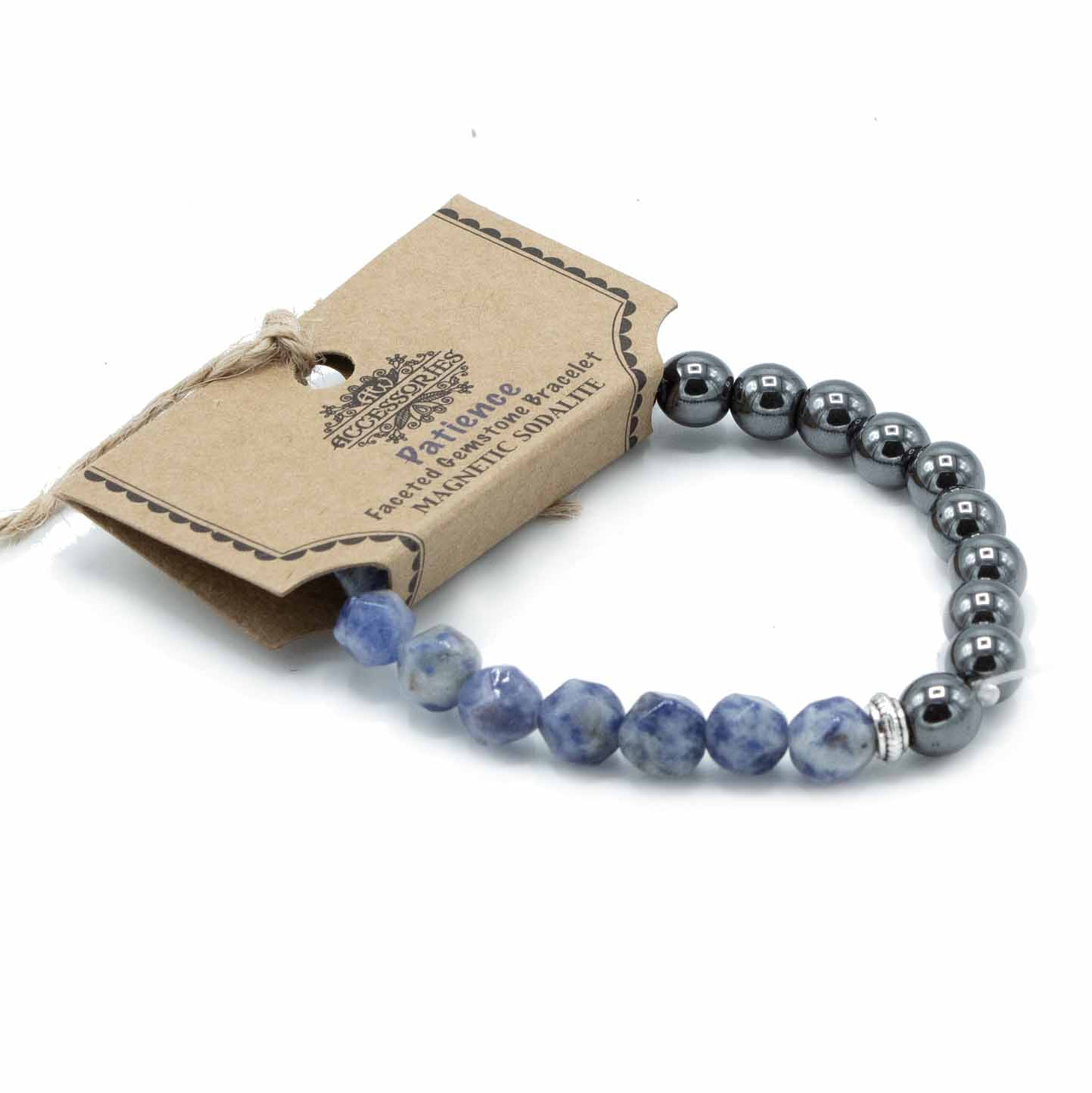 Sodalite Faceted Gemstone Bracelet - Gemstone Bracelets from thetraditionalgiftshop.live