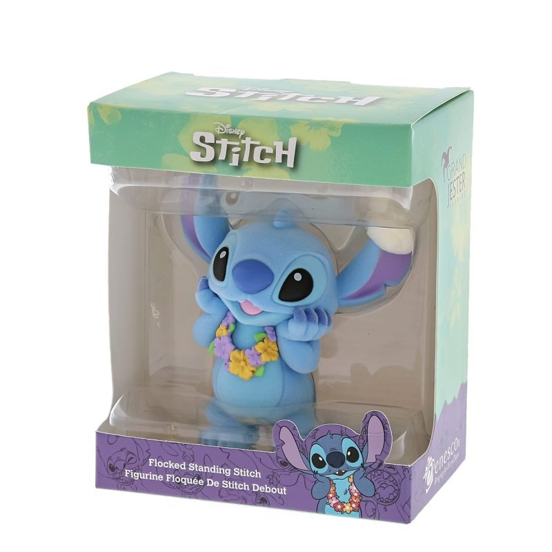 Stitch Flocked Figurine - Grand Jester Studios from thetraditionalgiftshop.live