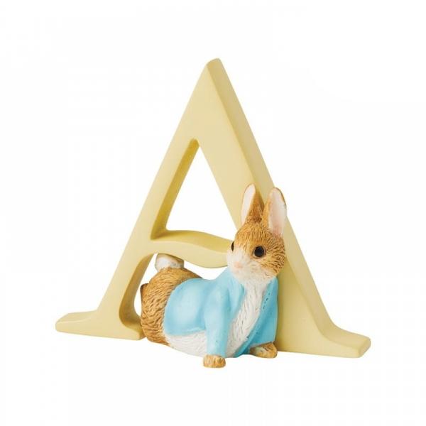 "A" Peter Rabbit Alphabet Letter - Beatrix Potter from thetraditionalgiftshop.live