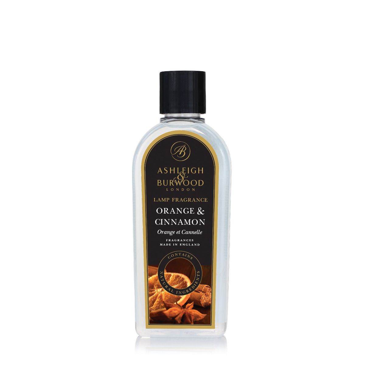 Ashleigh & Burwood Orange & Cinnamon Fragrance Lamp Oil (500ml) - Ashleigh & Burwood Fragrance Lamps from thetraditionalgiftshop.live