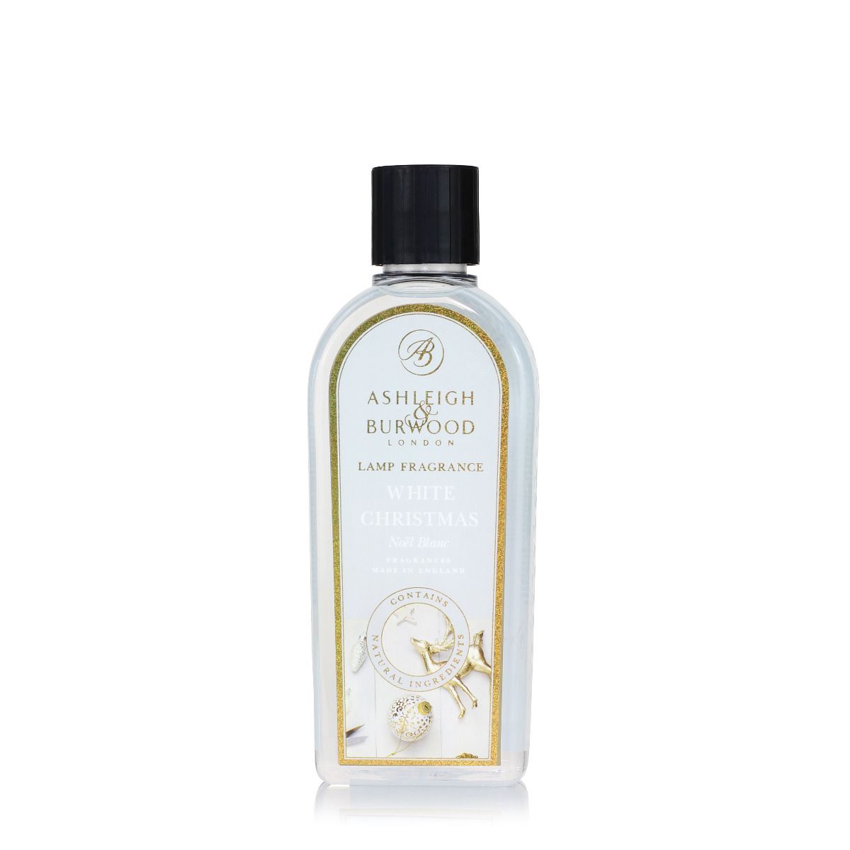 Ashleigh & Burwood White Christmas Fragrance Lamp Oil (500ml) - Ashleigh & Burwood Fragrance Lamps from thetraditionalgiftshop.live