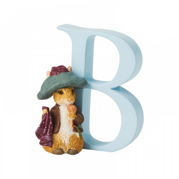 "B" Benjamin Bunny Alphabet Letter - Beatrix Potter from thetraditionalgiftshop.live