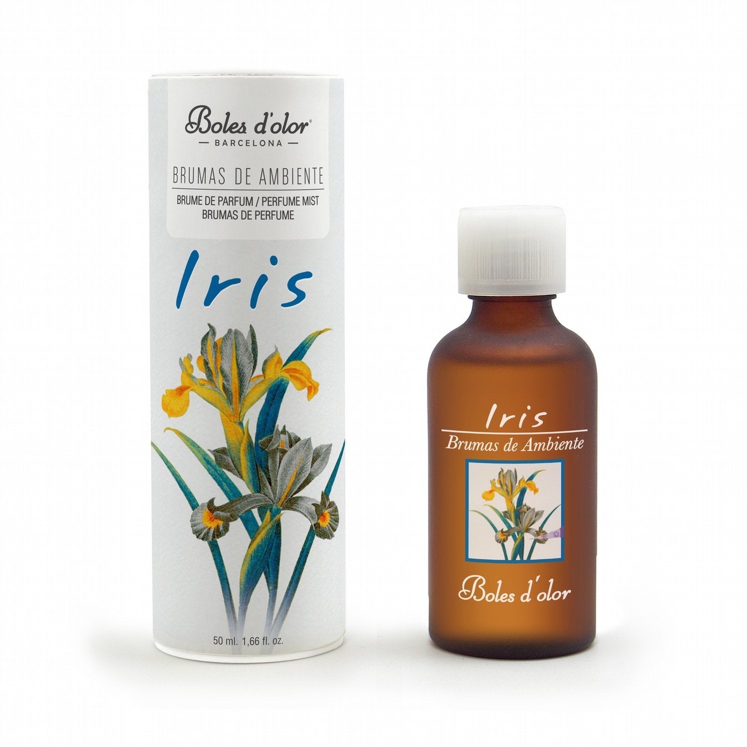 Boles d'olor Iris Brumas de Ambiente Essence (50ml) - Boles d'olor Fragrance Mist Oils & Mist Diffusers from thetraditionalgiftshop.live