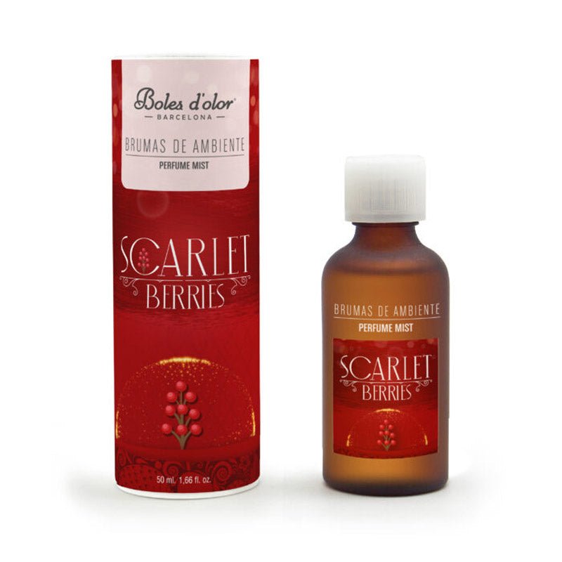 Boles d'olor Scarlet Berries Brumas de Ambiente Essence (50ml) - Boles d'olor Fragrance Mist Oils & Mist Diffusers from thetraditionalgiftshop.live
