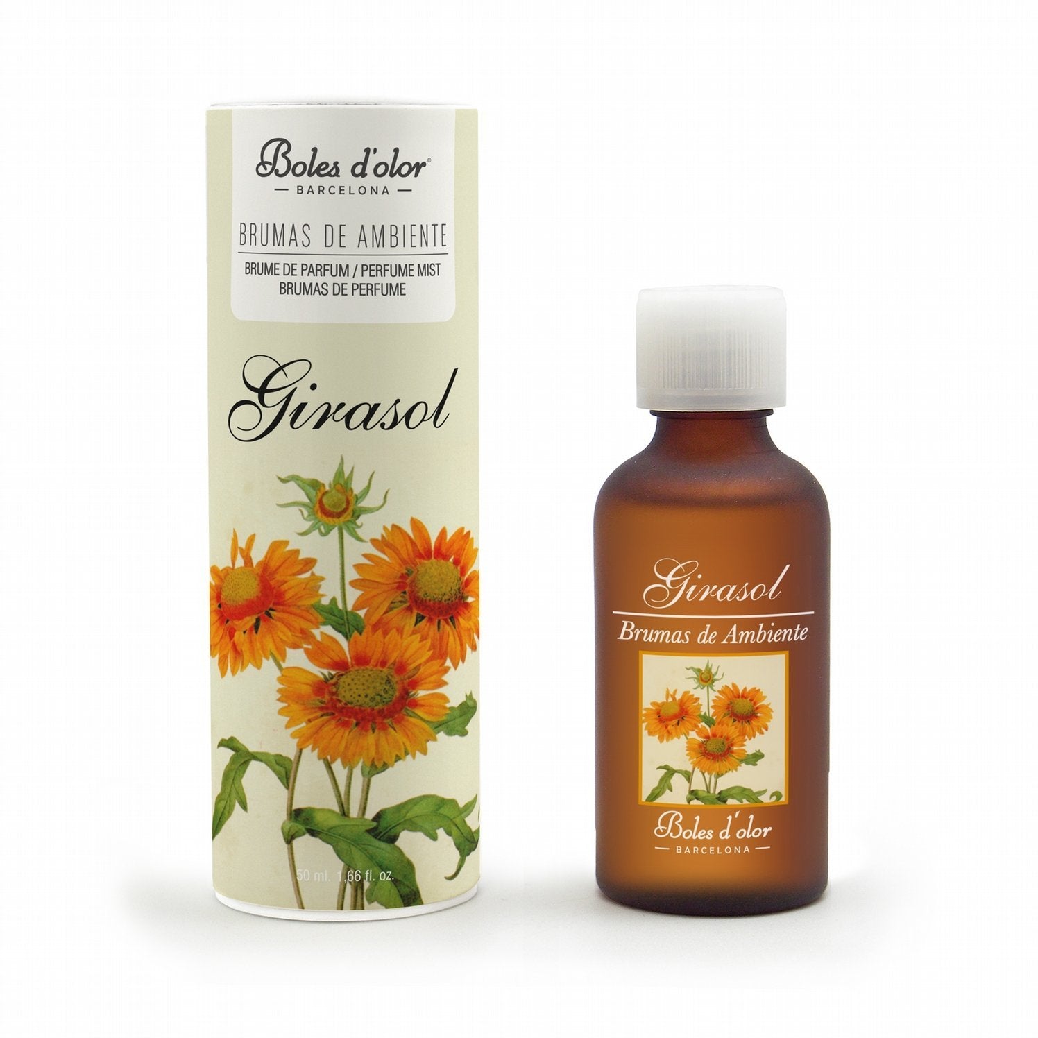 Boles d'olor Sunflower (Girasol) Brumas de Ambiente Essence (50ml) - Boles d'olor Fragrance Mist Oils & Mist Diffusers from thetraditionalgiftshop.live