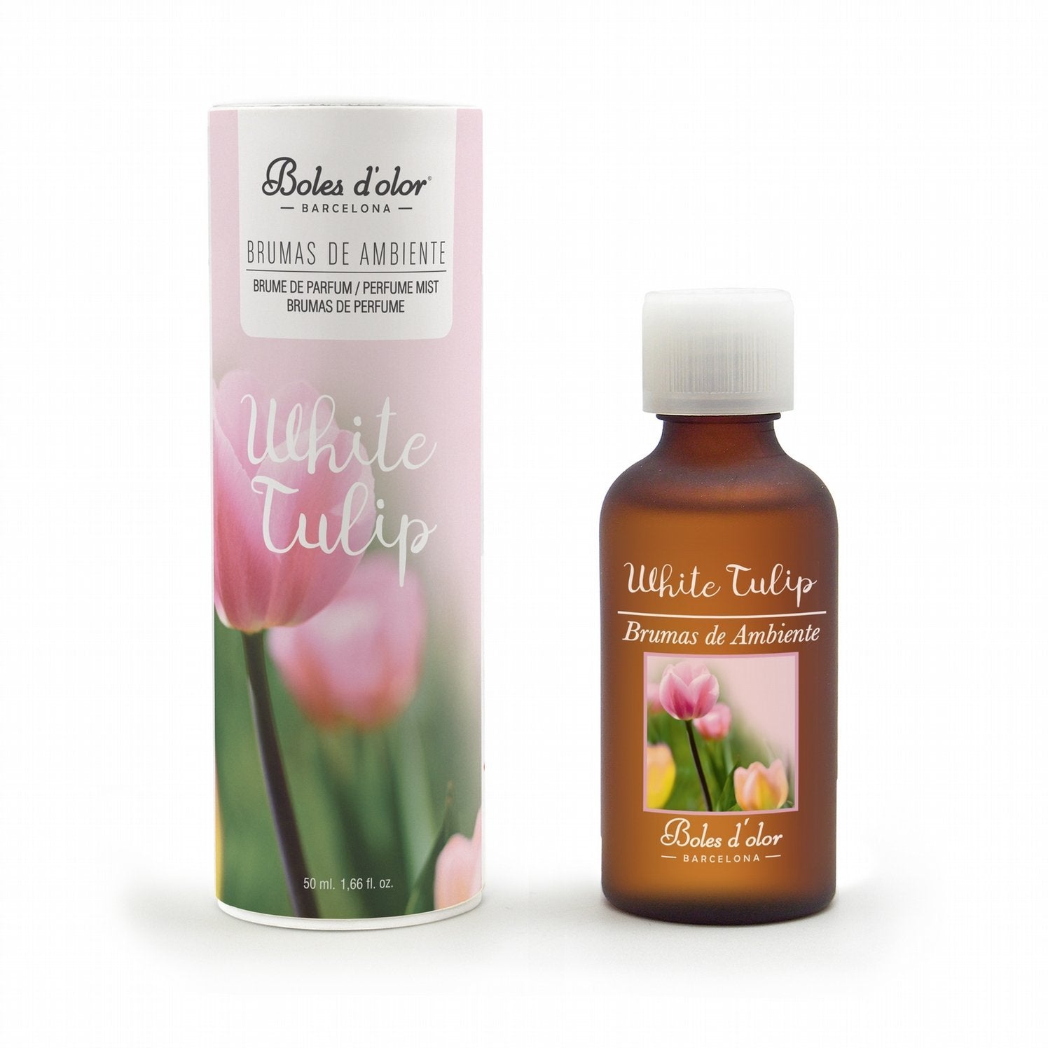 Boles d'olor White Tulip Brumas de Ambiente Essence (50ml) - Boles d'olor Fragrance Mist Oils & Mist Diffusers from thetraditionalgiftshop.live