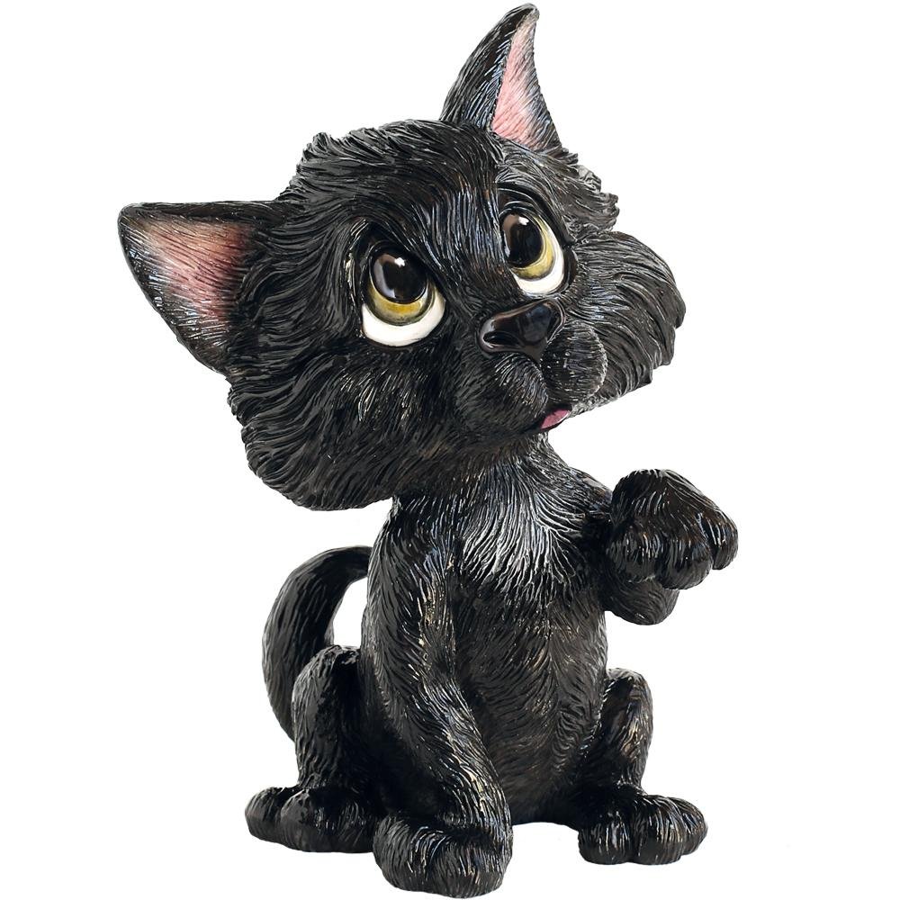 Lucky - Black Cat - Little Paws from thetraditionalgiftshop.live