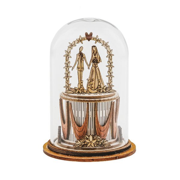 Mr & Mrs Wedding Kloche - Kloche from thetraditionalgiftshop.live