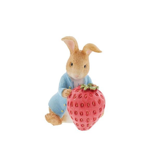 Peter Rabbit With Strawberry - Beatrix Potter from thetraditionalgiftshop.live