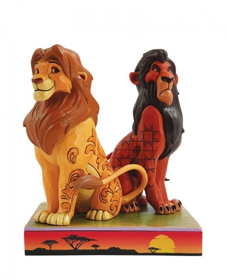 Proud & Petulant (Simba & Scar) - Disney Traditions from thetraditionalgiftshop.live