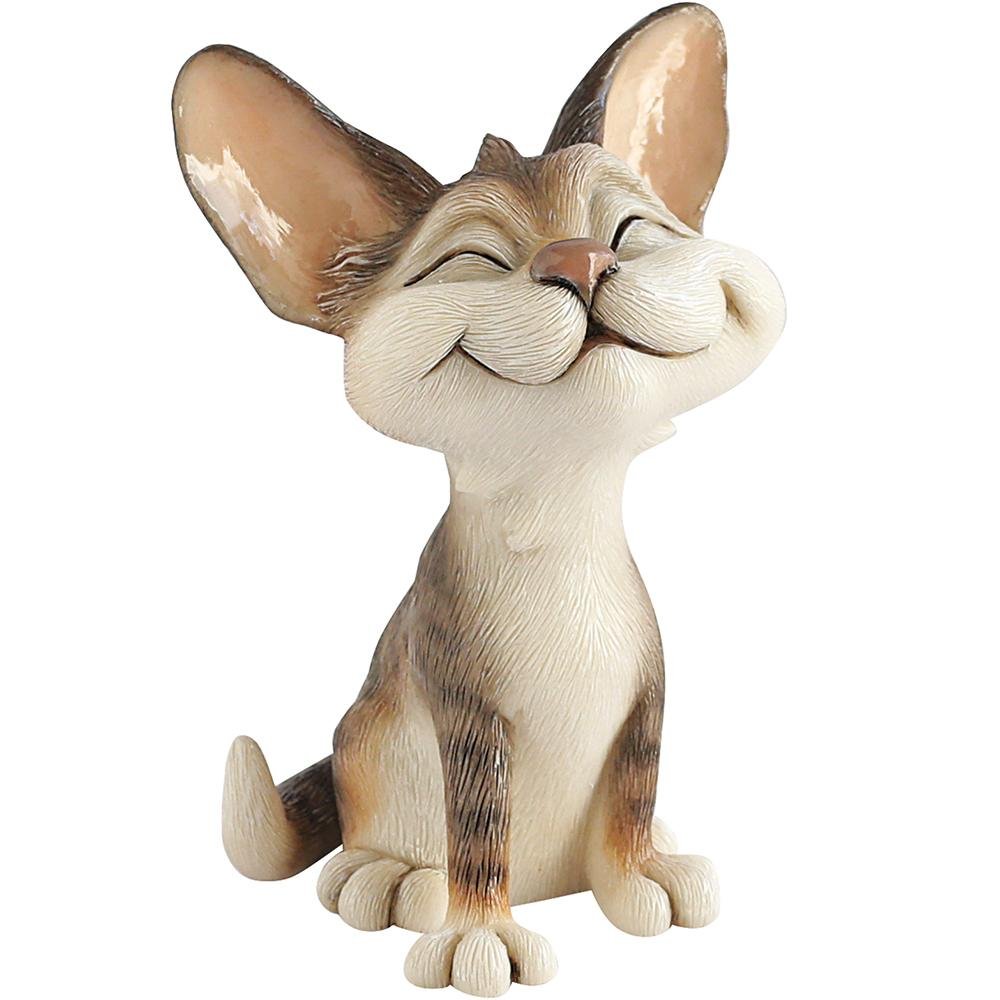 Purdy - Happy Tabby Cat - Little Paws from thetraditionalgiftshop.live