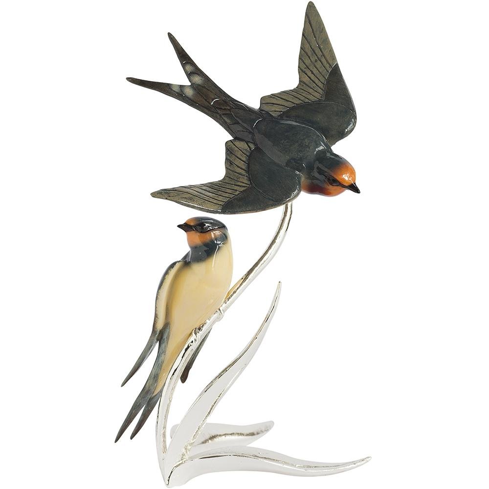 Swallow Pair - Nature's Realms from thetraditionalgiftshop.live