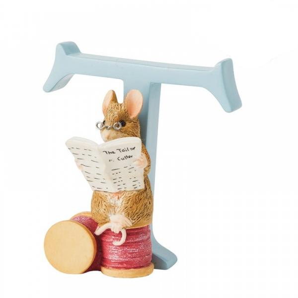 "T" The Tailor of Gloucester Alphabet Letter - Beatrix Potter from thetraditionalgiftshop.live